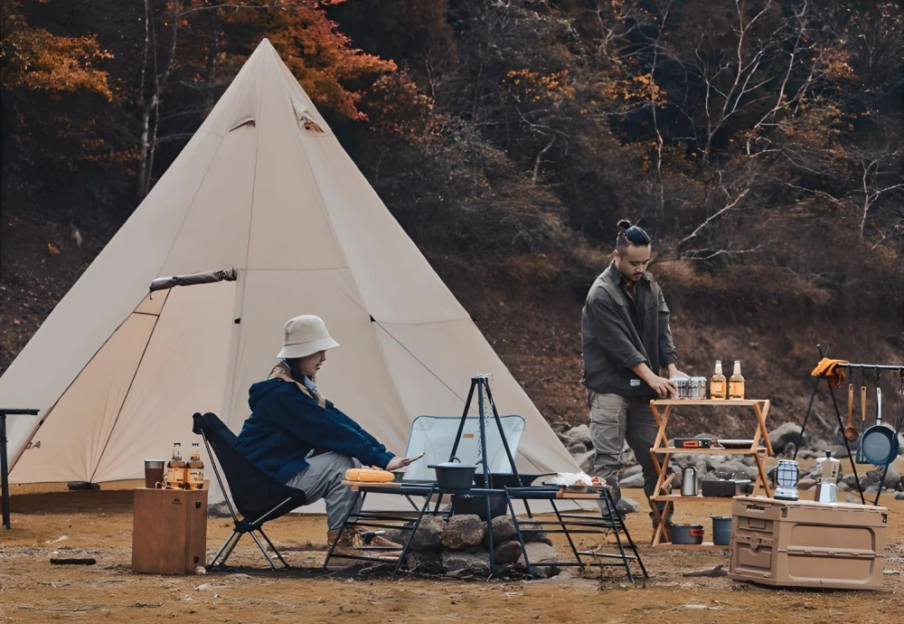 glamping teepee